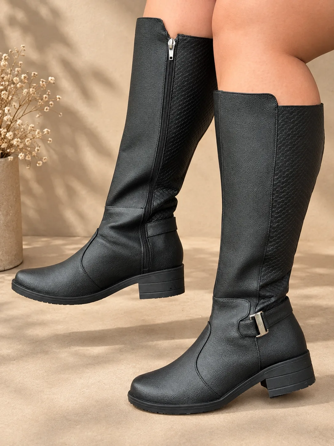 Bota Negra Clasica