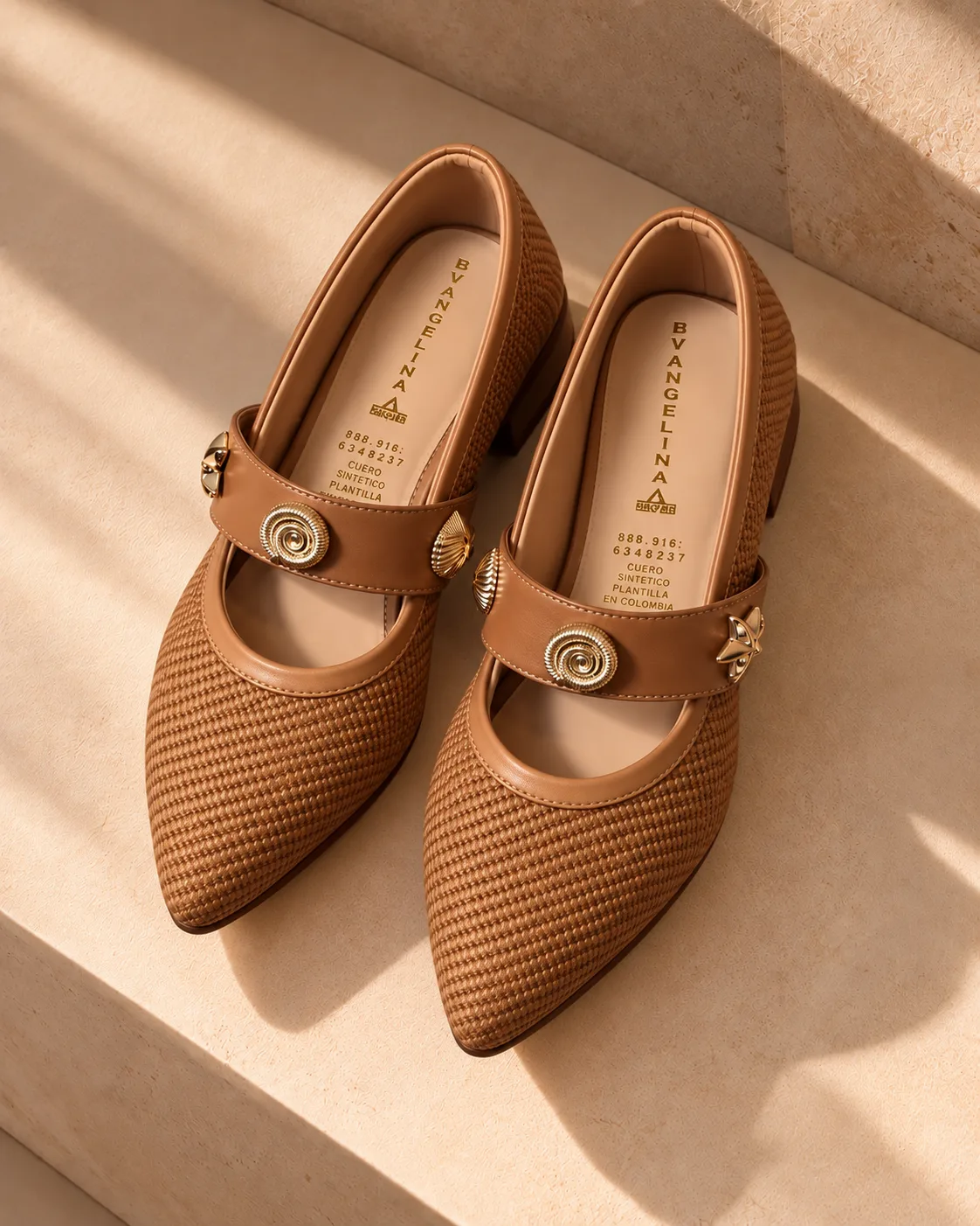 Baleta Camel Texturizada
